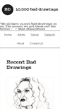 Mobile Screenshot of 10000baddrawings.com